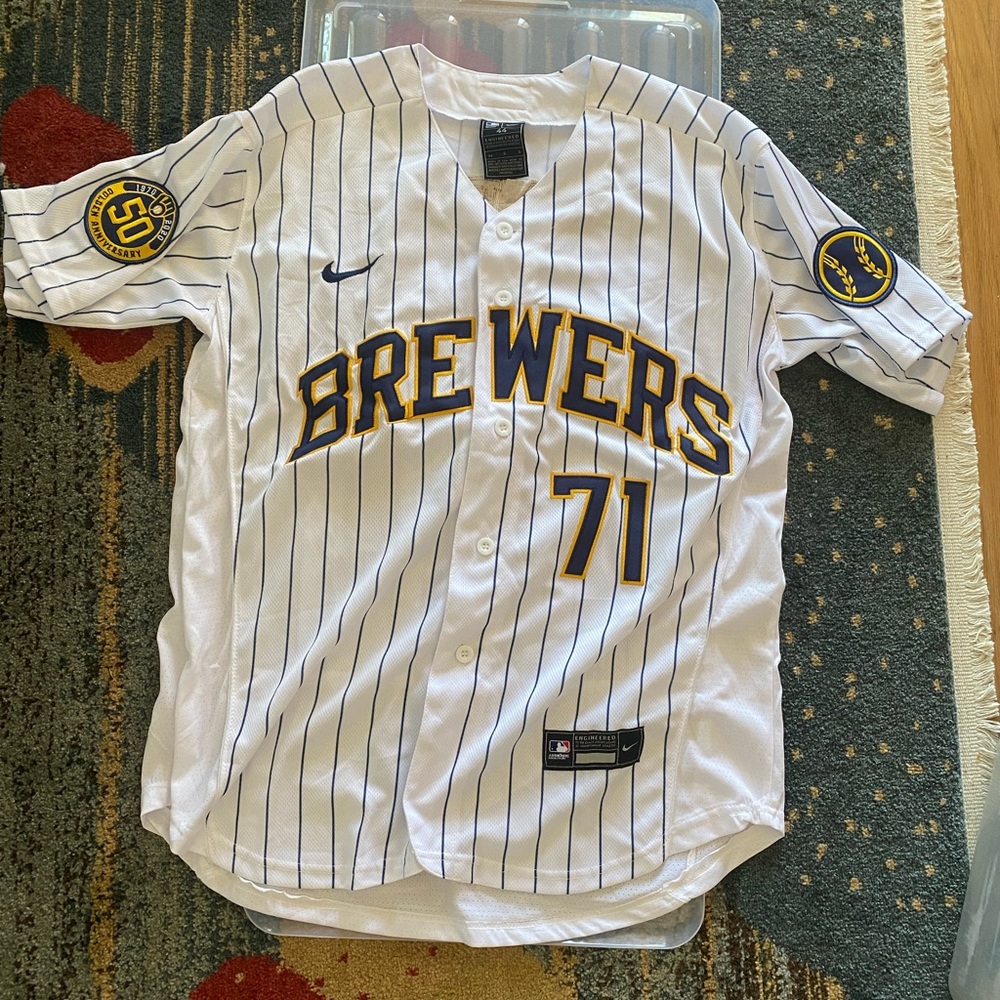 Hader Brewer Pinstripe jersey - Never worn